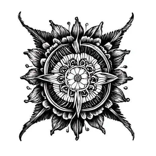 scroll engraving tattoo style tattoo design idea