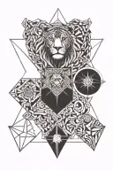 leo virgo libra scorpio tattoo design idea