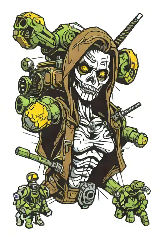 Borderlands tattoo design idea