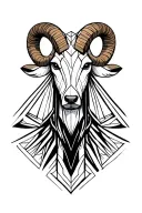 Aries tattoo design idea