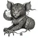 Tori with nankurunaisa tattoo design idea