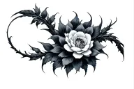 Dark Fantasy tattoo design idea