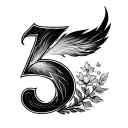 1 Peter 5 7 tattoo design idea