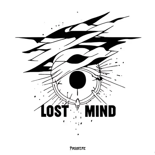 lost my mind tattoo design idea