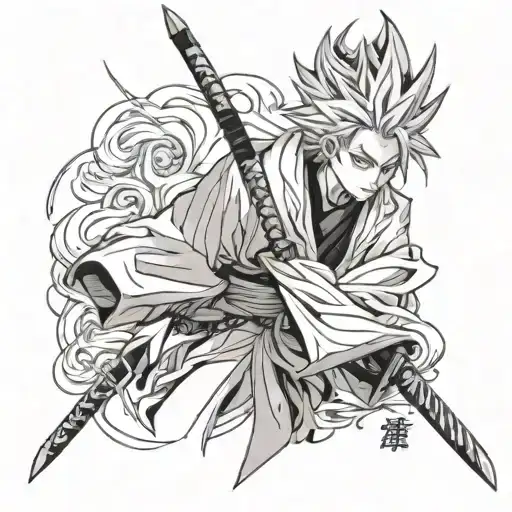 bankai toshiro hitsugaya tattoo design idea