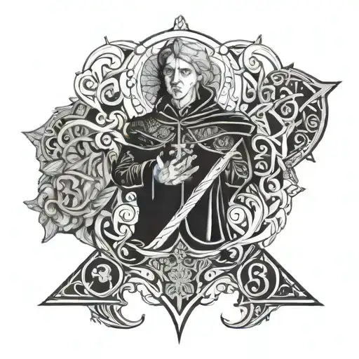 baldwin iv tattoo design idea
