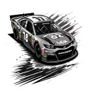 NASCAR tattoo design idea