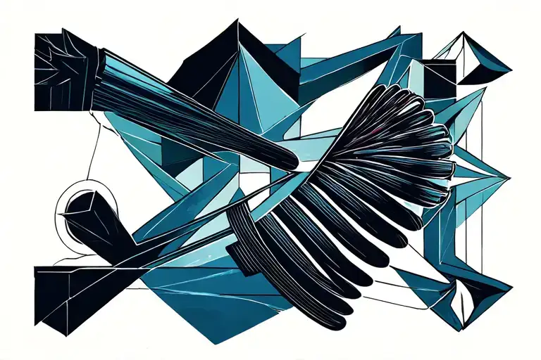 shock absorber tattoo design idea