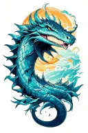 A Leviathan tattoo design idea