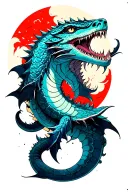 A Leviathan tattoo design idea