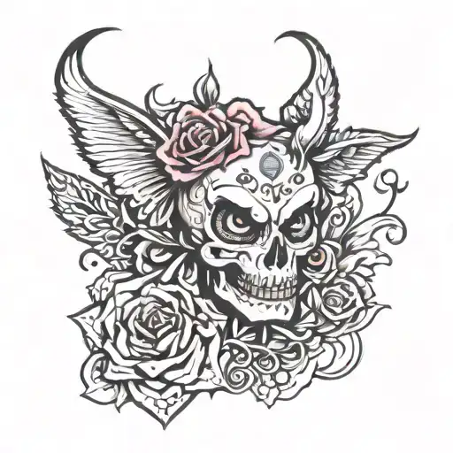 blink 182 tattoo design idea