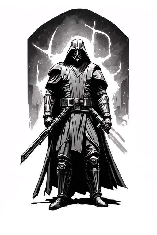 the brotherhood of Steele from fallout alongside the Jedi fighting Caesars legion from fallout and the sith tattoo design idea