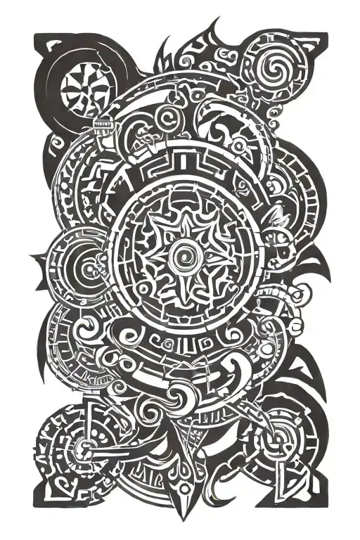 Combine elements from Greek mythology and technology to create a unique tattoo design tattoo design idea