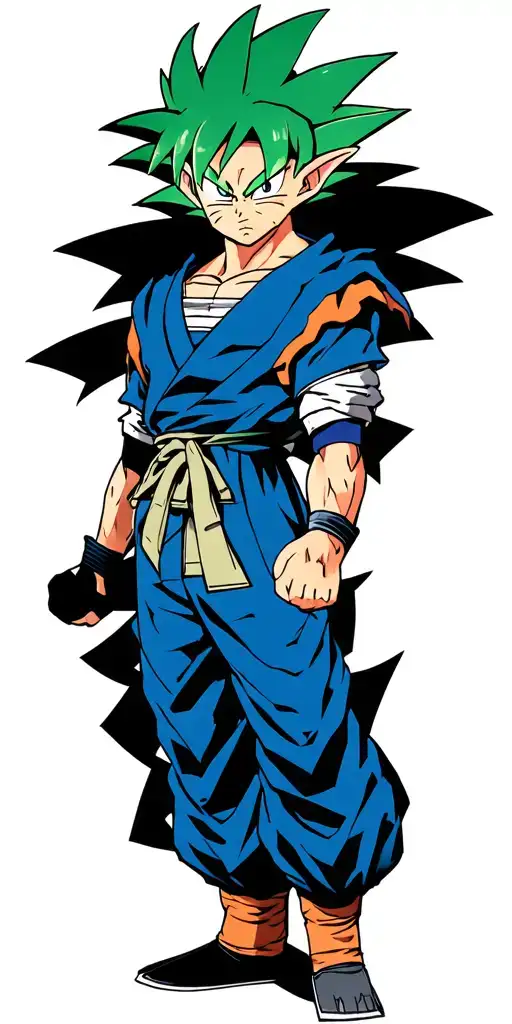 Goku, Vageta, Ichigo, Goblin slyer, Naruto characters tattoo design idea