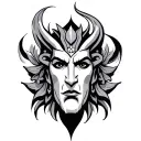 Ogun tattoo design idea