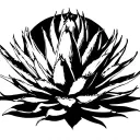 Agave tattoo design idea