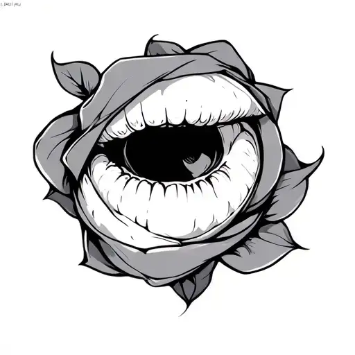 Nipple tattoo design idea