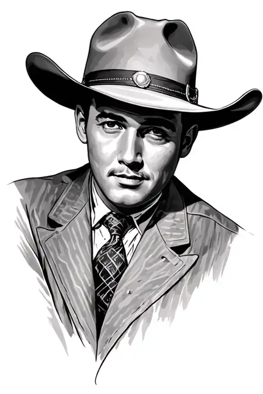 hank williams tattoo design idea