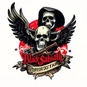 black sabbath tattoo design idea