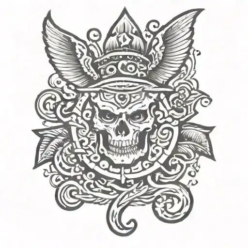 Good luck tattoo design idea
