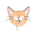 cat bite marks tattoo design idea