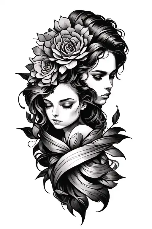 the idea of the tattoo being that u have left a dark past behind and become stronger then ever before because of it tattoo design idea