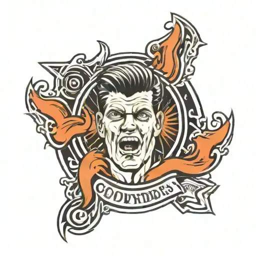 Cody Rhodes Logo tattoo design idea