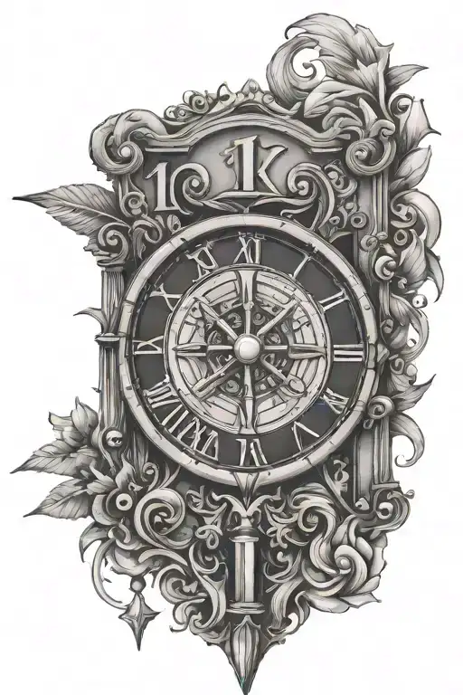 17 Roman Numeral tattoo design idea