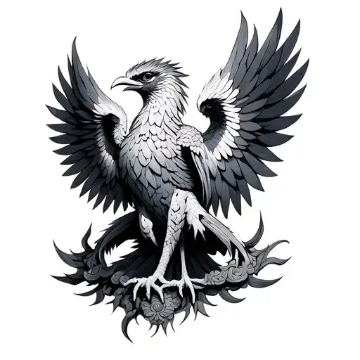 GARUDA tattoo design idea