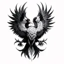 GARUDA tattoo design idea