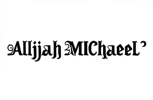 "Alijah MICHAEL-aallen " tattoo design idea