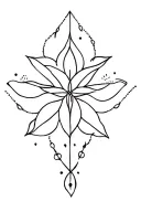 boho witchy style tattoo tattoo design idea