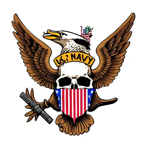 us navy seal tattoo design idea