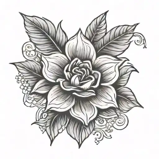 stamp colombia Inspired tattoo design idea