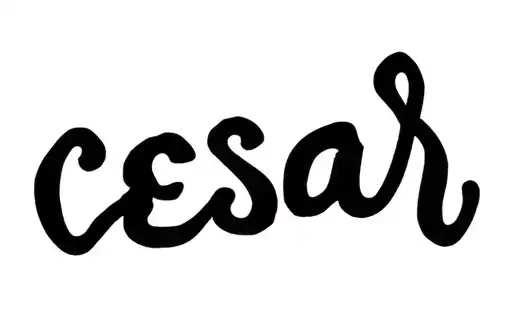 "CESAR" tattoo design idea
