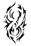 chaos symbol tattoo design idea