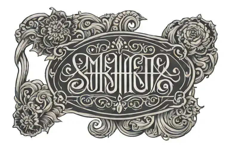 mahamritunjaya mantra armband tattoo design idea