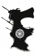 clue the movie weapons characters  tattoo design idea