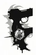 clue the movie weapons characters  tattoo design idea