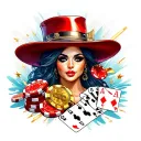 Casino tattoo design idea