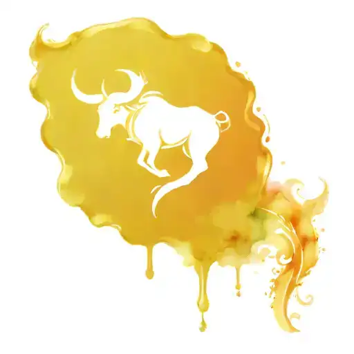 taurus and pisces together  tattoo design idea