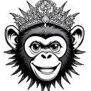 sunshine, monkey, smile, princess tattoo design idea