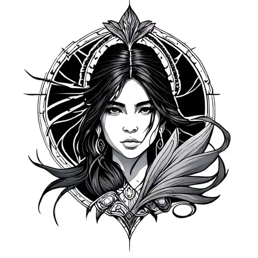 name of Rey and Gelai tattoo design idea