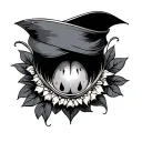 Belly Button tattoo design idea