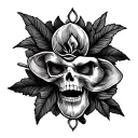 Cocaine tattoo design idea