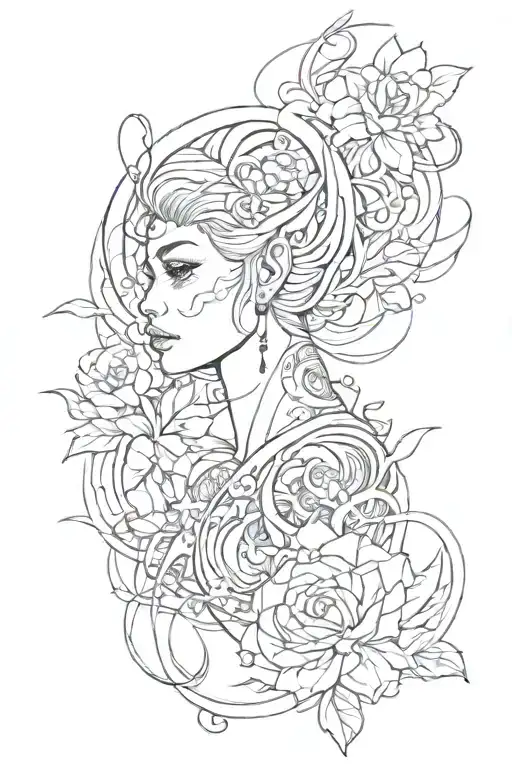 555  tattoo design idea