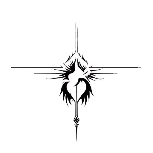 Final Fantasy 7 tattoo design idea