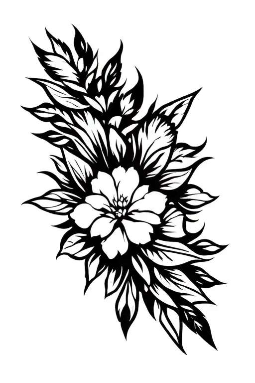 chichimeca sleeve tattoo design idea