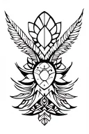 chichimeca sleeve tattoo design idea