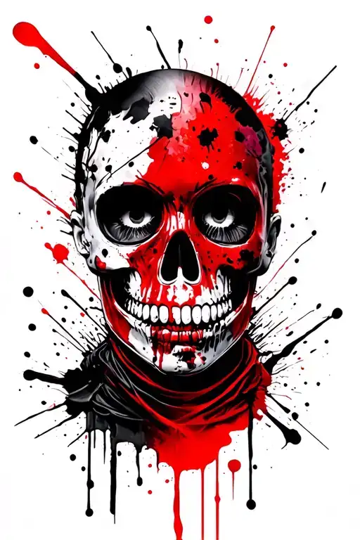 trash polka fallout 4 tattoo design idea